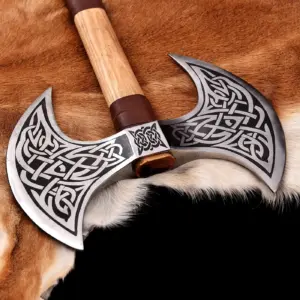 26-Inch Hand-Engraved Axe